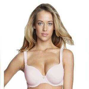 Dominique pink bra